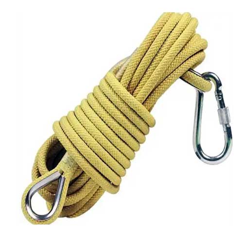 Emergency rescue rope
