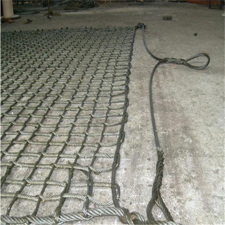 钢丝绳吊网 钢丝绳吊货网 钢丝绳吊装网兜 钢丝绳网兜 力夫特集团