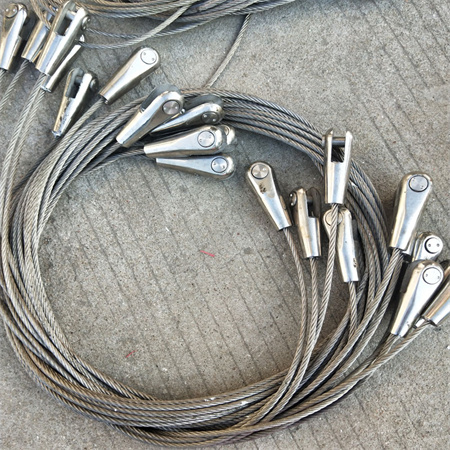 压制不锈钢钢丝绳索具 304不锈钢钢丝绳索具接头 浇铸不锈钢钢丝绳索节