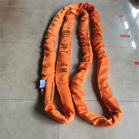 WLL 30T 30000kg Polyester Round Slings, Heavy Duty Round Lifting Slings