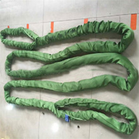 军绿色柔性吊装带,军绿色圆形吊带,军绿色柔性起重吊带