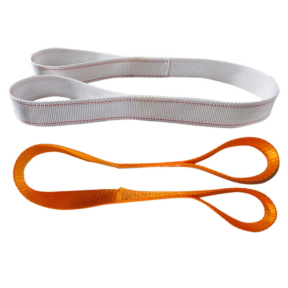 Flat Polyester Woven Webbing Lifting Sling Belt