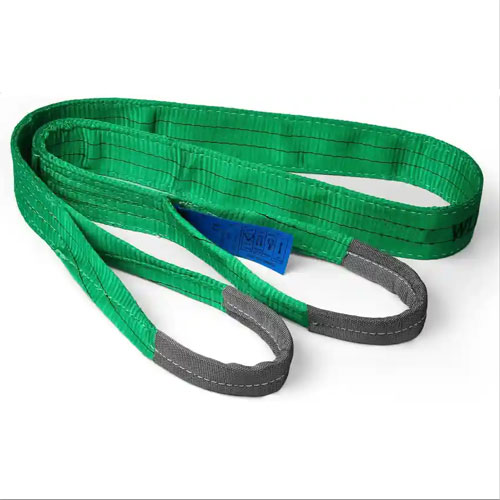 Woven Polyester Webbing Sling 2T Polyester Lifting Slings With Two Eyes