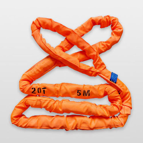 10 Ton Round Polyester Endless Tubular Webbing Sling ‘Single Sleeve’