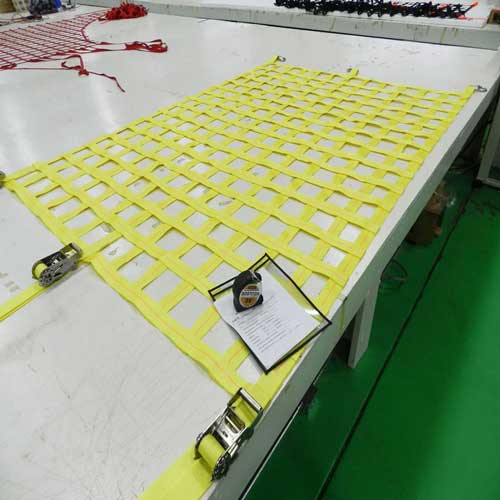 Load Securing Net With Ratchet