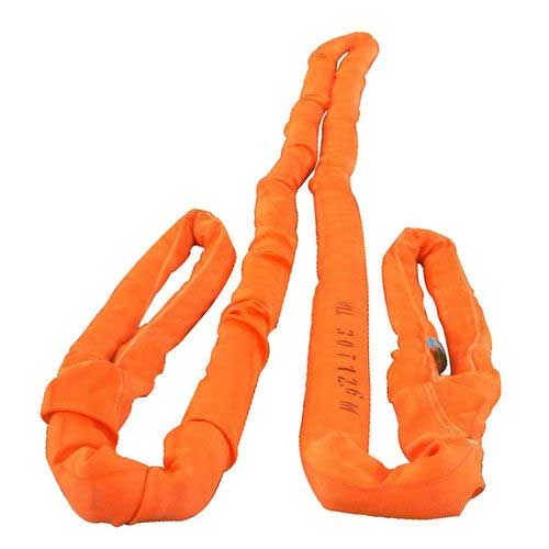 50tons heavy duty polyester soft round sling