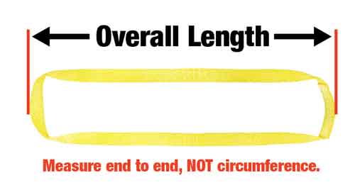 Endless flat belt lifting slings