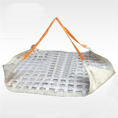 泥土吊装网 聚丙烯绳吊网 垃圾吊兜 砖块建筑吊货网 力夫特知名品牌